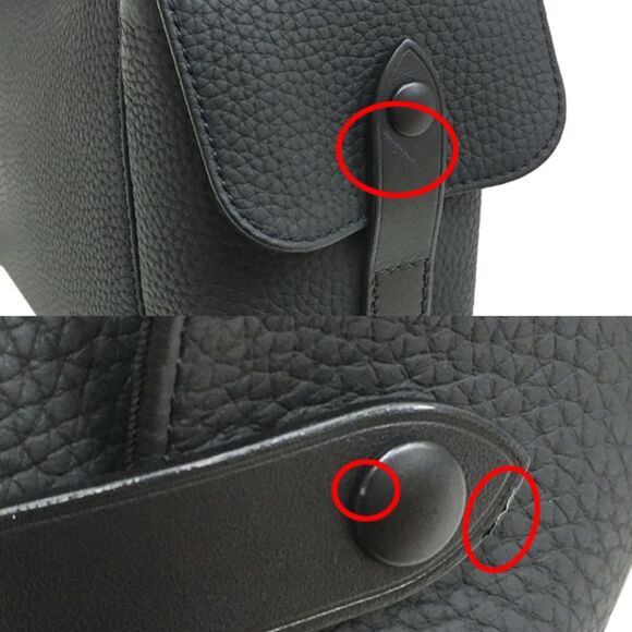 Louis Vuitton Christopher Backpack Noir Leather Black - Picture 8 of 8